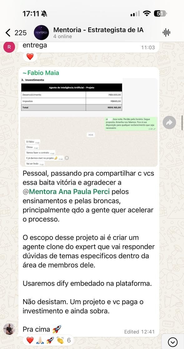 Depoimento de aluno do Sentinela IA — 5