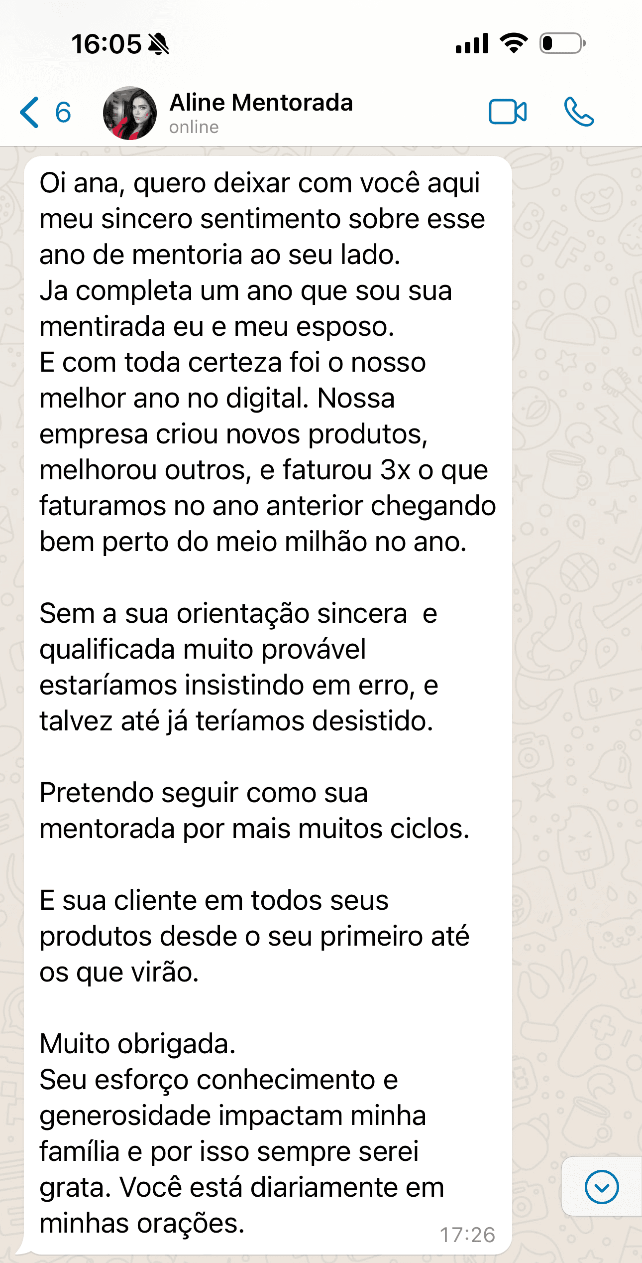 Depoimento de aluno do Sentinela IA — 7